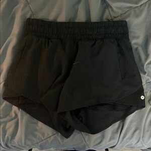 Women's Black Athletic Shorts